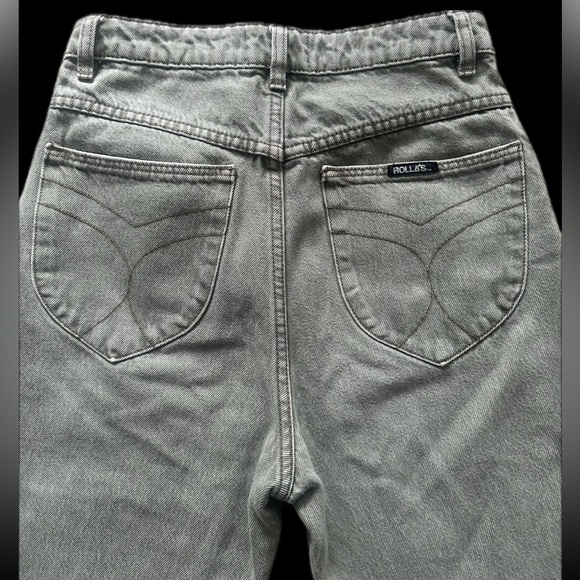 ROLLA’S DUSTERS HIGH RISE SLIM FIT JEANS — SIZE 26 GREEN - Picture 6 of 14